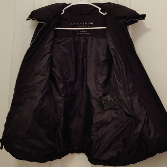 Medium Black Faux Down Coat - Picture 2 of 6
